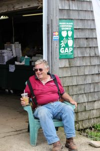 Farm owner Wayne Salisbury